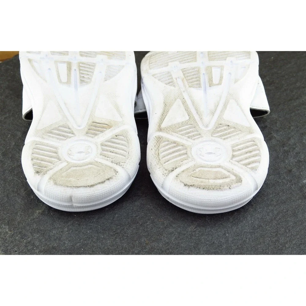 Under Armour Toddler‎ Unisex 11 Medium White Slide Synthetic